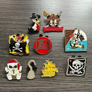 Disney Pirates 9 Pins